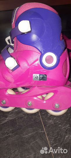 Ролики детские, сумка, шлем и защита