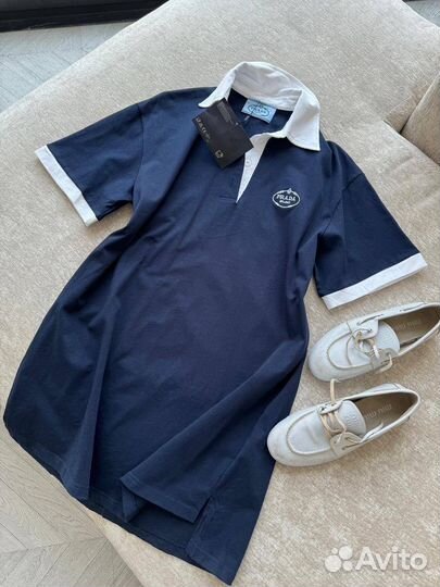 Поптье поло Prada