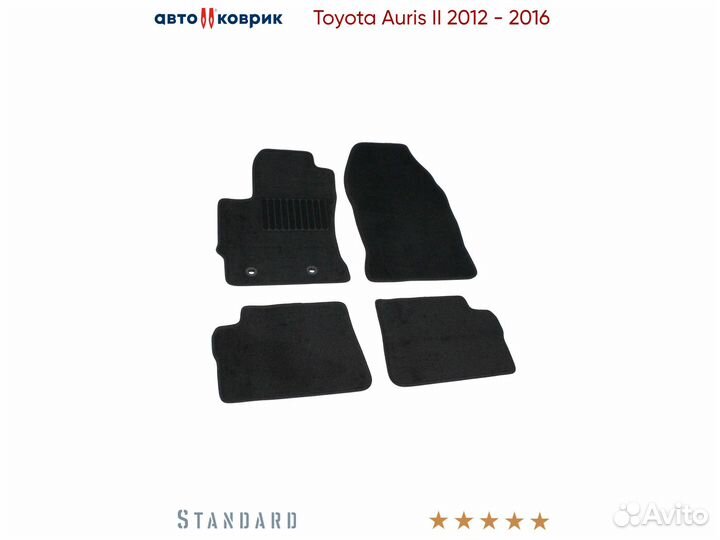Коврики в Toyota Auris II E180 2012 - 2016