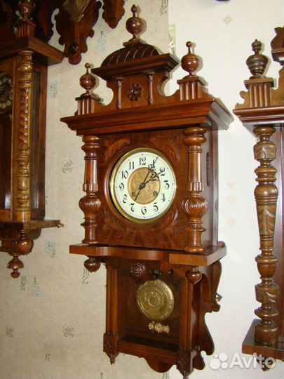 Часы старинные настенные с боем
