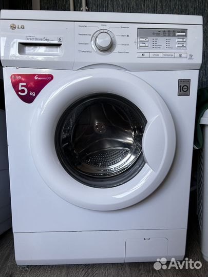 Стиральная машина бу lg 5 кг
