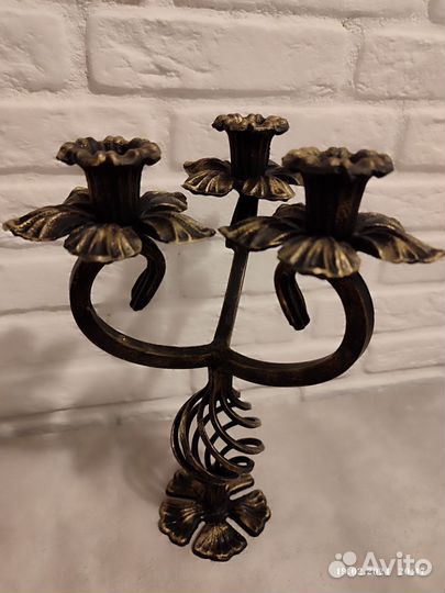 Подсвечник кованый (канделябр)