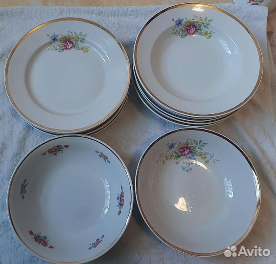 Тарелки СССР 