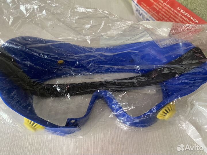 Очки защитные с непрямой вентиляцией закрытые