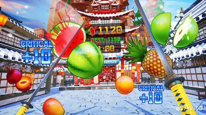 Игра Fruit Ninja VR (только для PS VR) (PS4, англи