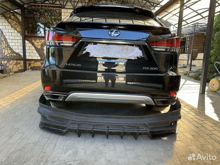 Бампер -юбка на lexus RX-300;350