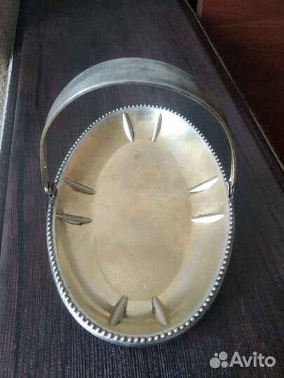 Конфетница-Лимонница.Таллинский ювелирный завод