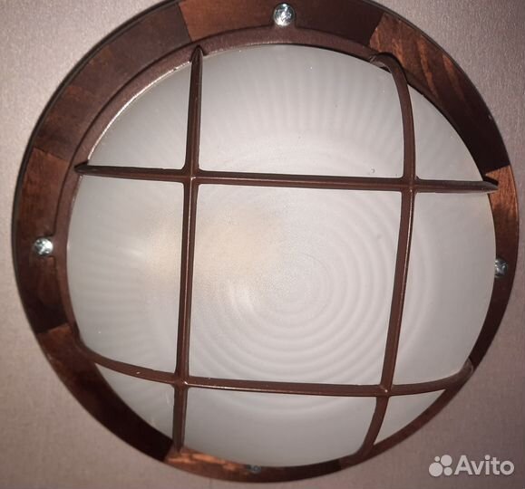 Светильник Самарканд 1302 Круг решёткой Венге