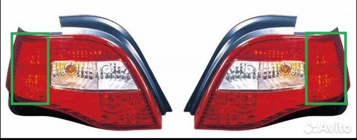 Фонарь задний Nexia n150 левый/правый