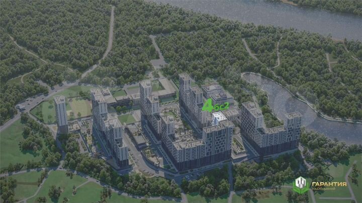 Квартира-студия, 22,7 м², 13/24 эт.