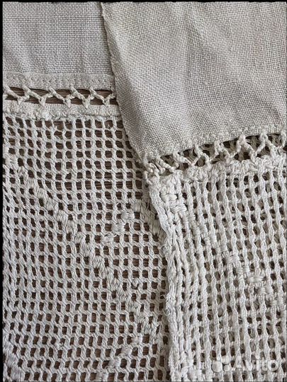 Старинное дотканое полотенце 19 век