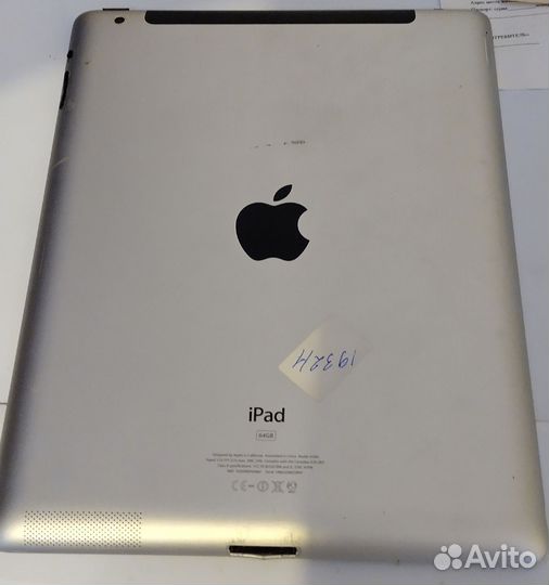 Планшет iPad a1396 на запчасти