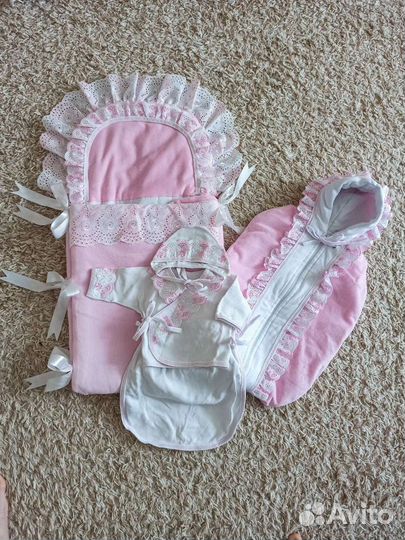 Конверт на выписку для девочки