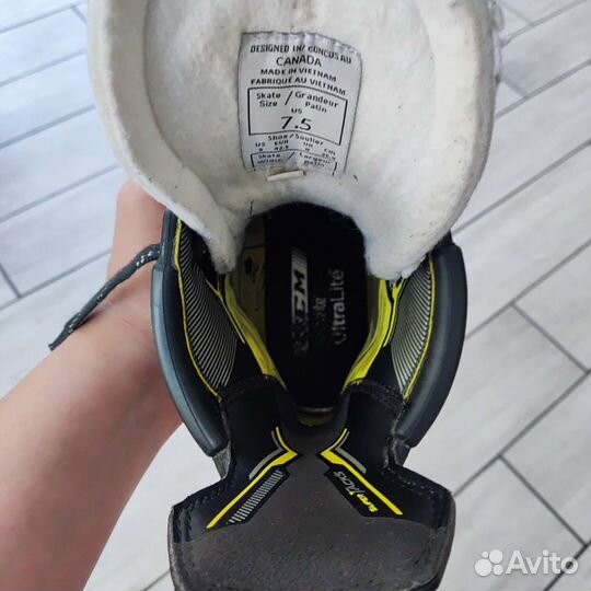 Коньки CCM super tacks AS3 PRO 7,5D