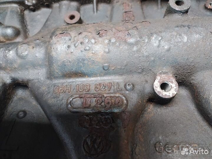 Блок цилиндров двигателя CAW 2.0 бензин