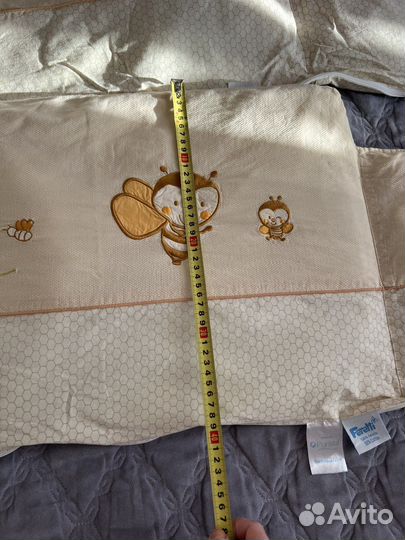 Бортики в детскую кроватку feretti