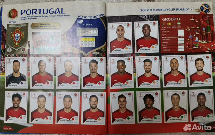 Альбом с наклейками Чемпионат мира 2018