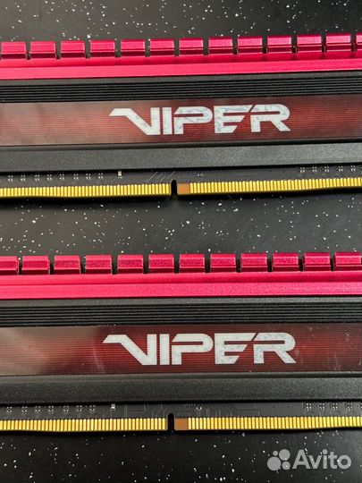 Оперативная память DDR4 Patriot viper 2x4GB