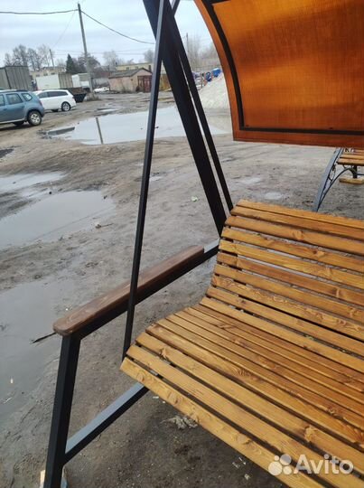 Качели садовые хит (проф труба 50*50)