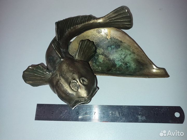 Пепельница бронза