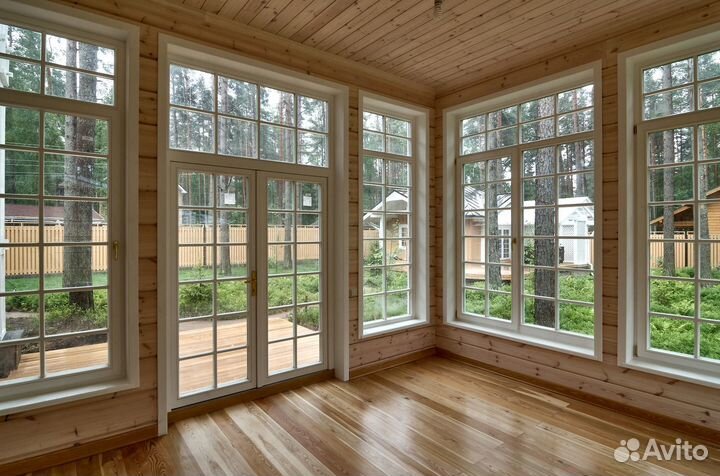 Установка окон в доме