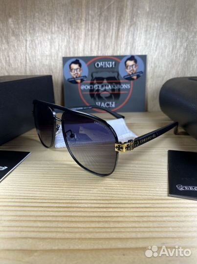 Очки chrome hearts boneyard s