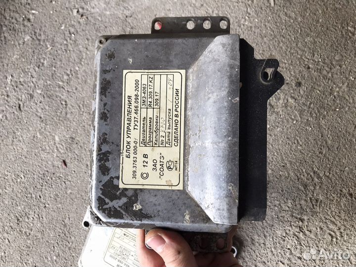 Блок управления на газель