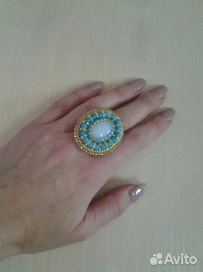 Кольцо ручная работа