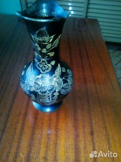 Ваза латунь