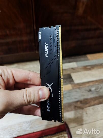 Оперативная память Kingston HyperX fury 8 гб