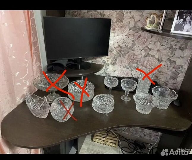 Салатники хрусталь