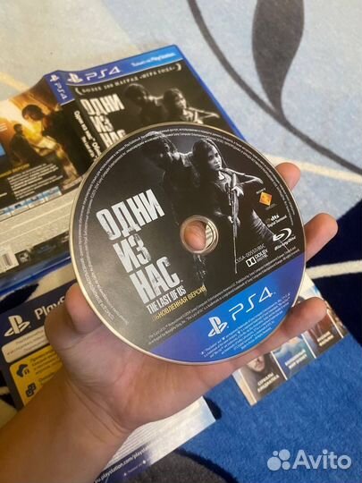 Диск на PS4 PS5 Одни из нас 1 last of us 1 идеал