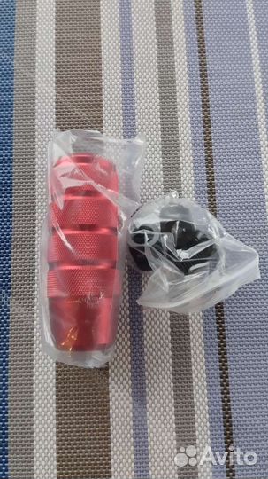 Насадка ручки кпп красная