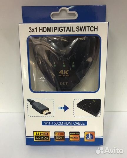 Hdmi-разветвитель 4K Ultra HD