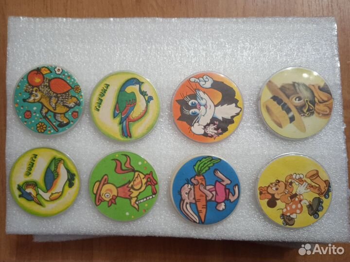 Значки СССР. Детские 73 шт Набор