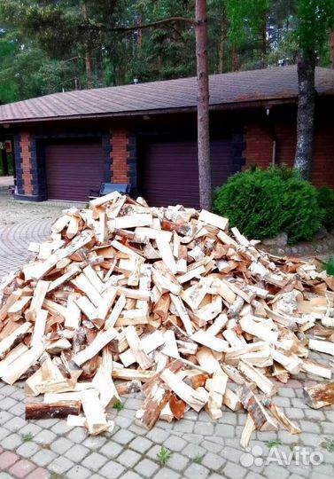 Дрова Ольха от 1 куба с доставкой в Выборге любого