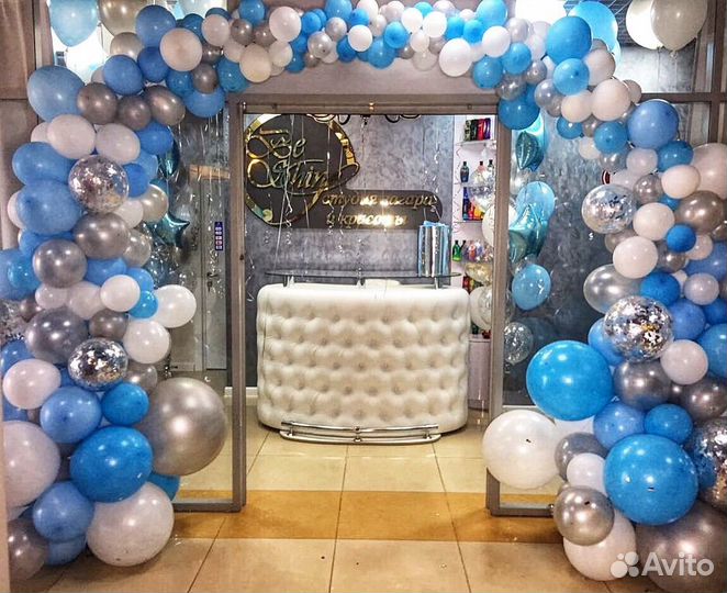 Фотозона из шаров на день рождения