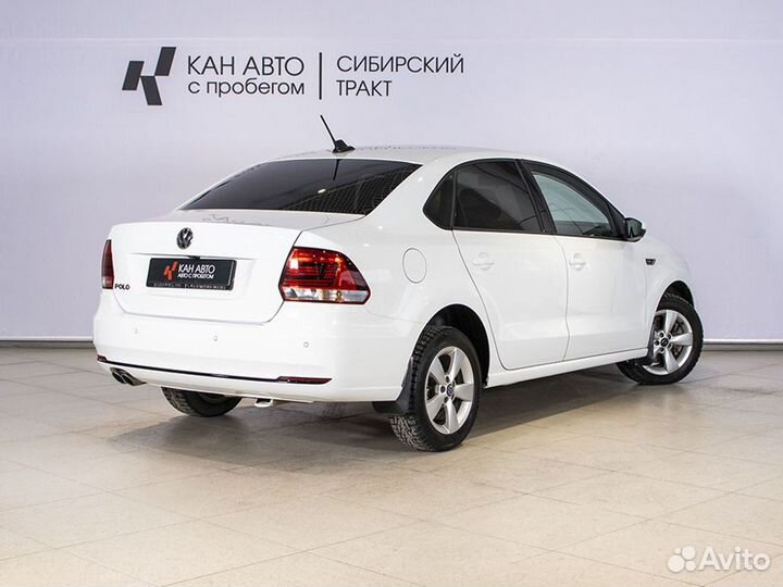 Volkswagen Polo 1.4 AMT, 2018, 143 010 км