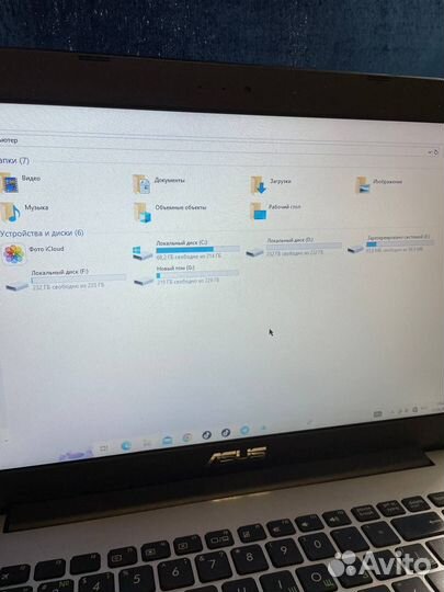 Asus мощный AMD-A10-9пок/Video 2gb/ 8gb/SSD 500gb
