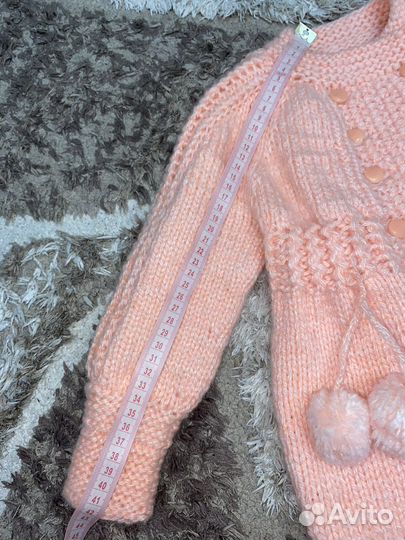 Кардиган вязанный для девочки