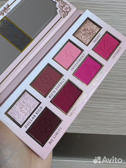 Палитра теней plouise Smoney Tones