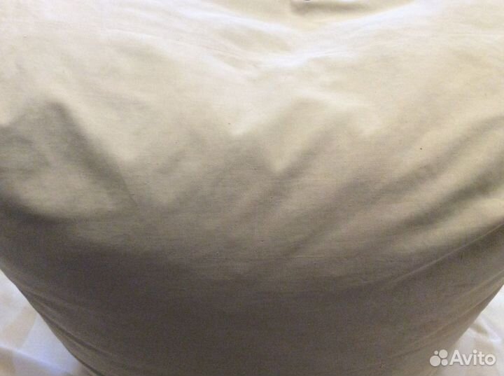 Подушка из гусиного пуха 60*60. Ручная работа