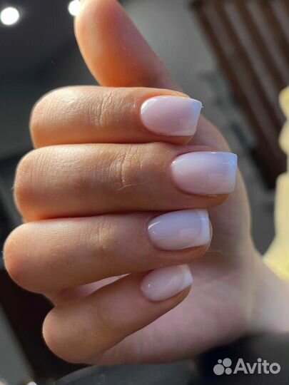 Покрытие гель лаком,наращивание