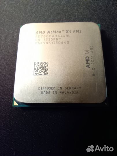 Процессор AMD Athlon X4 760K