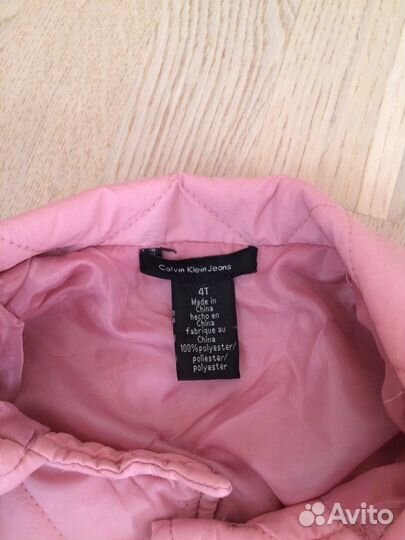 Пальто для девочки Calvin Klein, р.104
