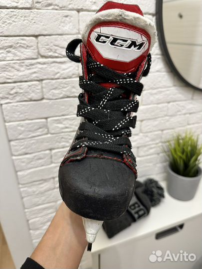 Коньки детские ccm 29.5 ращмера