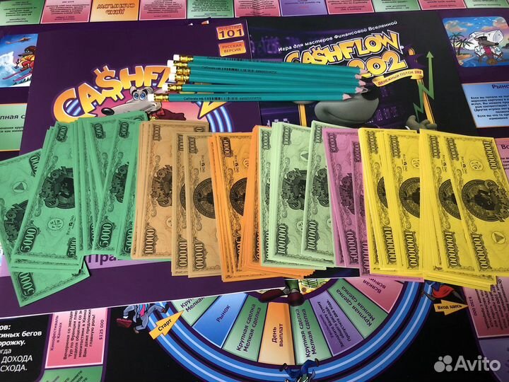 Игра денежный поток cash flow 2 игры в коробке