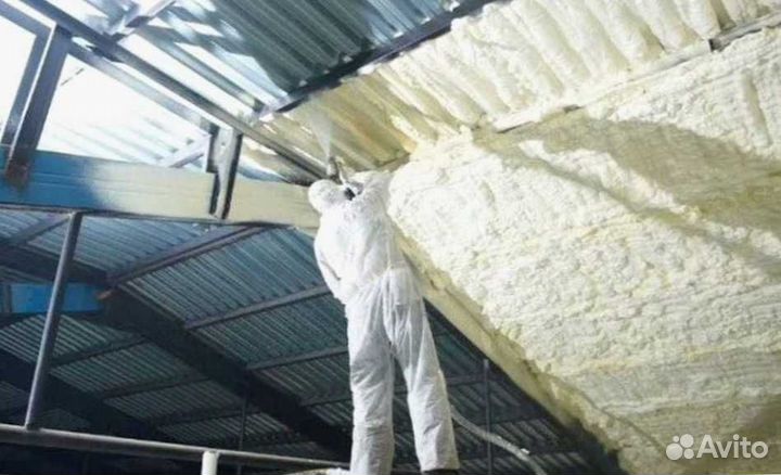 Утепление склада пенополиуретаном (ППУ)