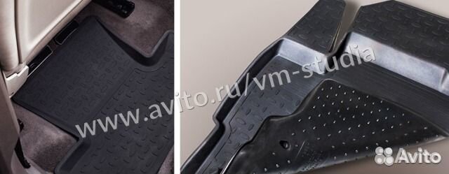 Ковры резиновые на Mitsubishi Pagero III, IV