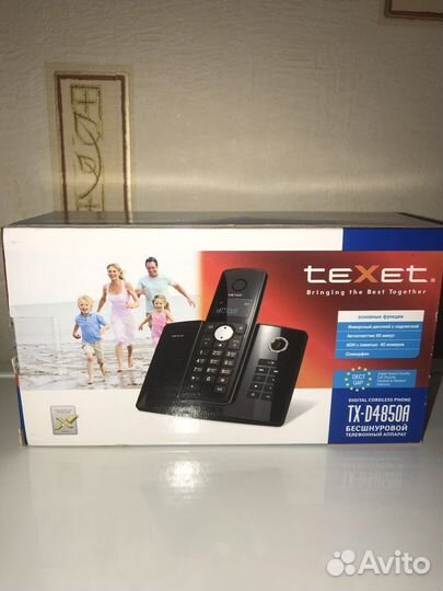 Радиотелефон teXet тх-D4800A